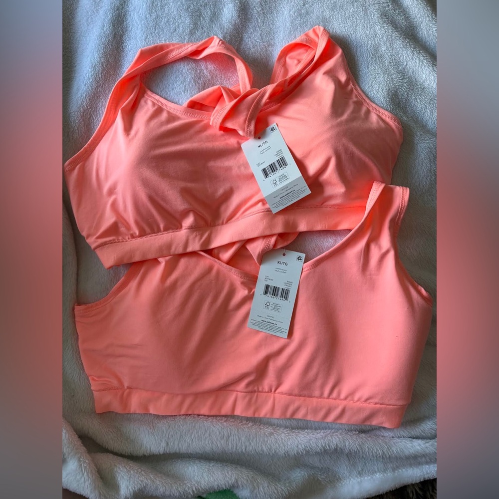George Women’s Peach Sports Bralette sets